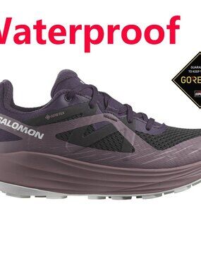 Brand New Salomon Women Ultra Flow GORE-TEX Trail Running Shoes - Waterproof